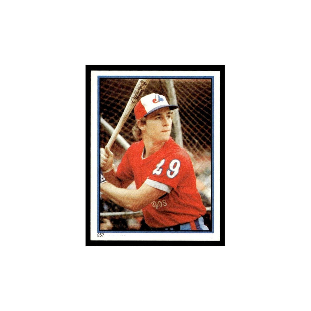 Tim Wallach 1983 Topps Stickers #257 Montreal Expos Baseball Card NM