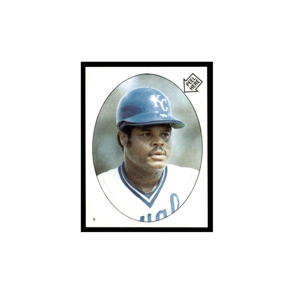 Lee May 1983 Topps Stickers #9 Kansas City Royals Baseball Card NM