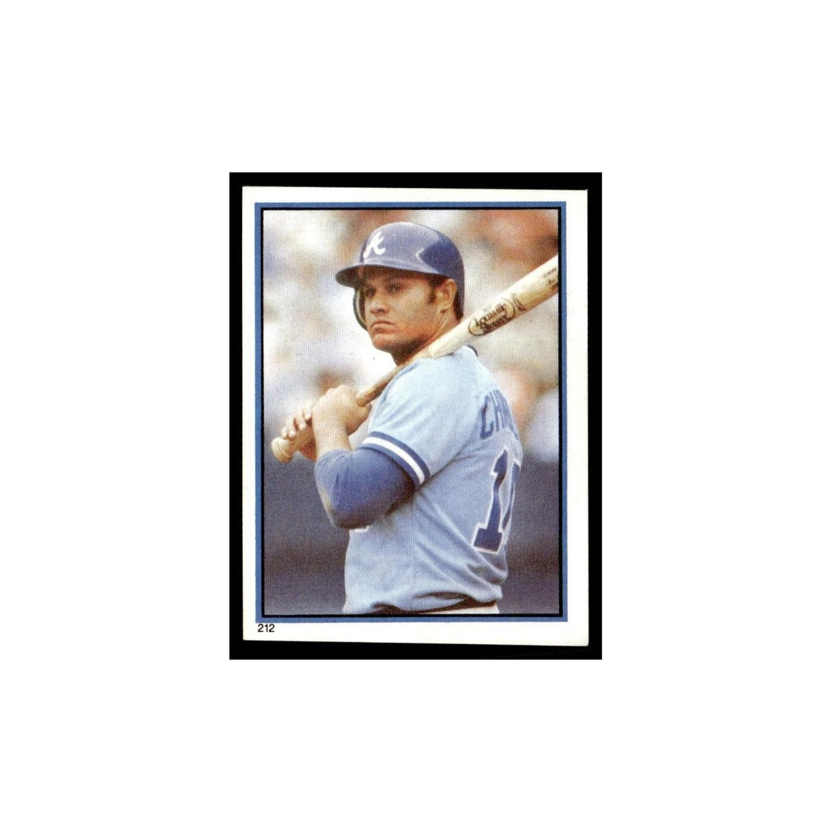 Chris Chambliss 1983 Topps Stickers #212 Atlanta Braves Baseball Card NM