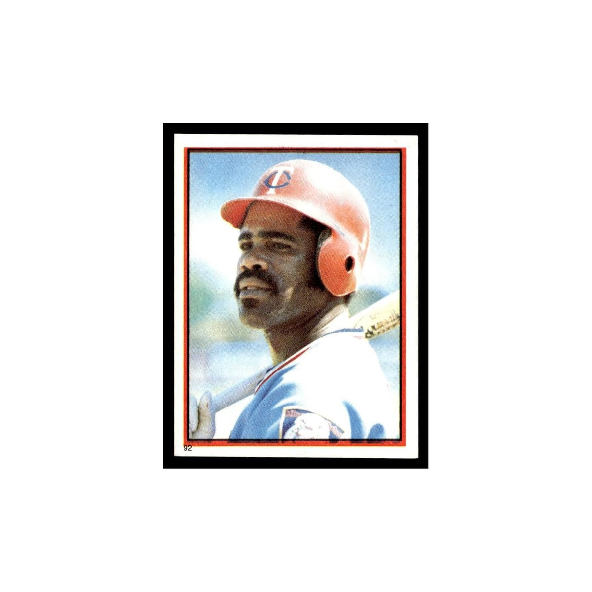 Gary Ward 1983 Topps Stickers #92 Minnesota Twins Baseball Card NM