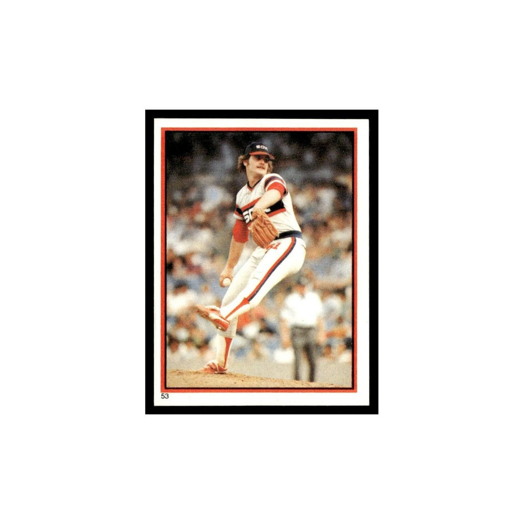 LaMarr Hoyt 1983 Topps Stickers #53 Chicago White Sox Baseball Card NM