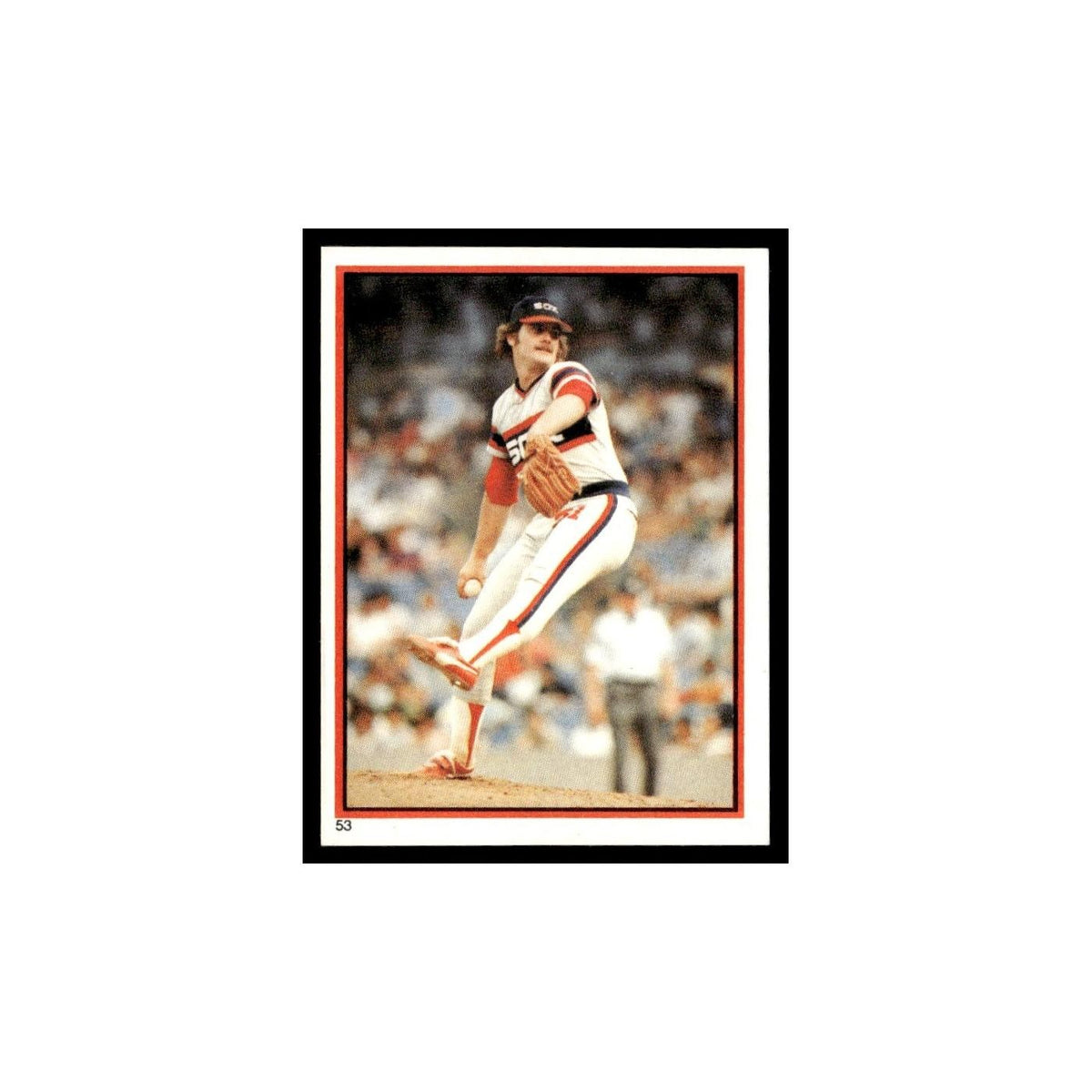 LaMarr Hoyt 1983 Topps Stickers #53 Chicago White Sox Baseball Card NM