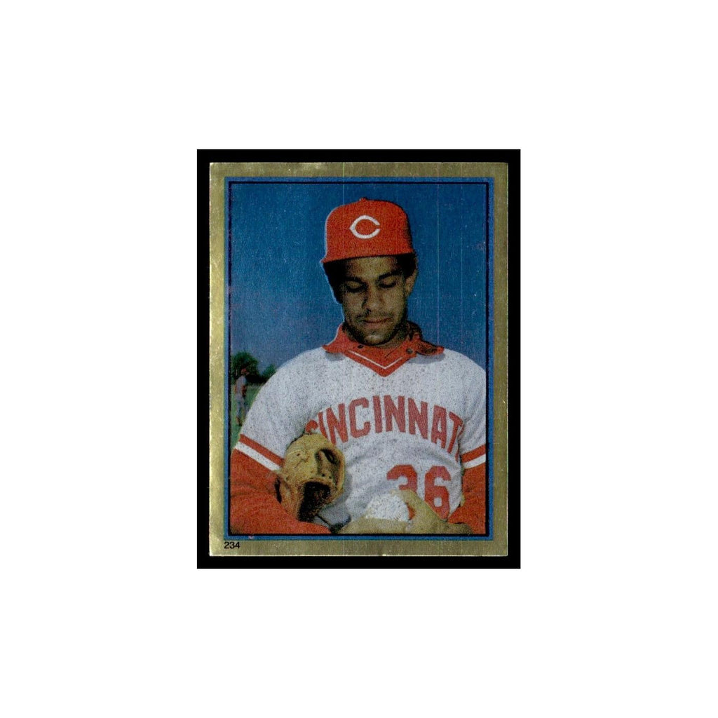 Mario Soto 1983 Topps Stickers #234 Cincinnati Reds Baseball Card NM