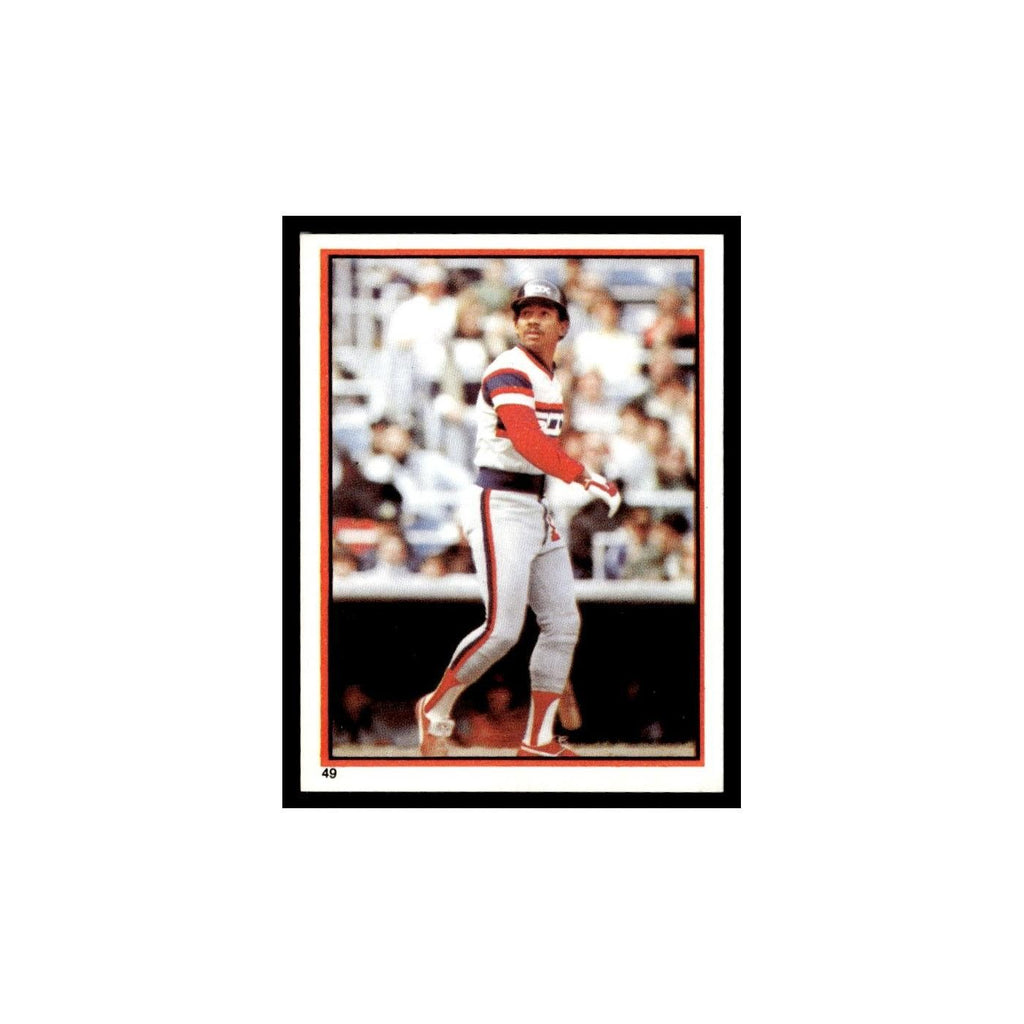 Tony Bernazard 1983 Topps Stickers #49 Chicago White Sox Baseball Card NM