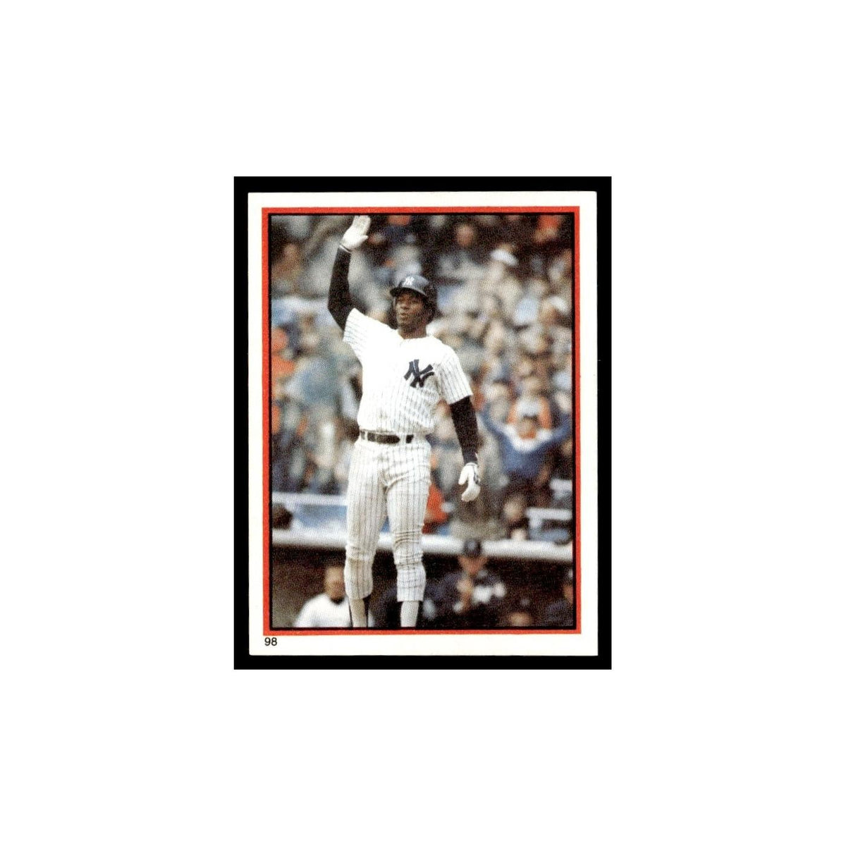 Ken Griffey Sr. 1983 Topps Stickers #98 New York Yankees Baseball Card NM