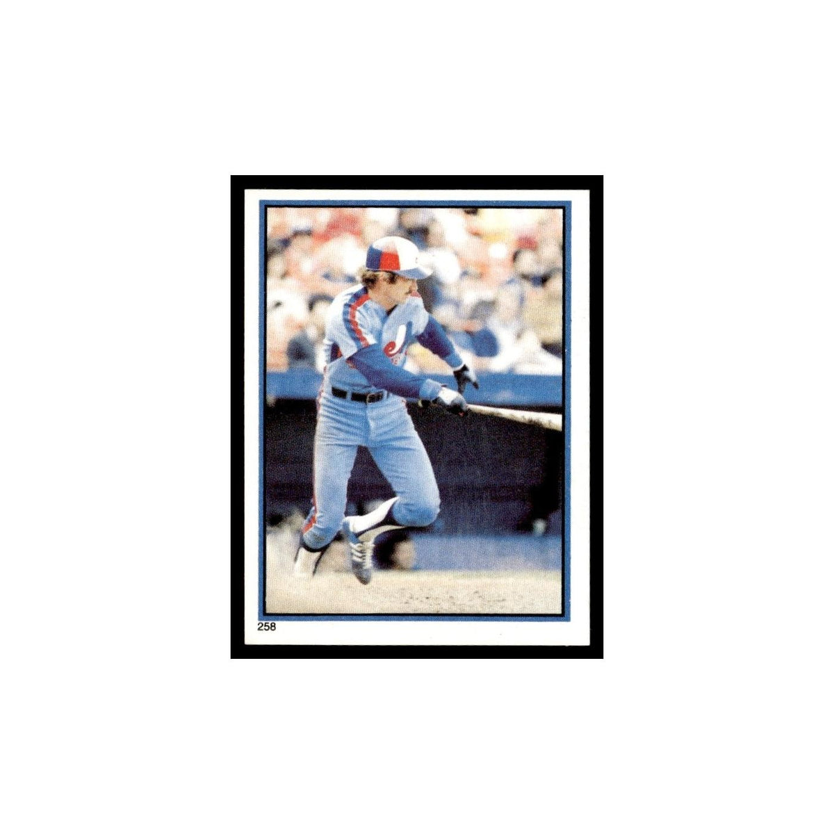 Chris Speier 1983 Topps Stickers #258 Montreal Expos Baseball Card NM