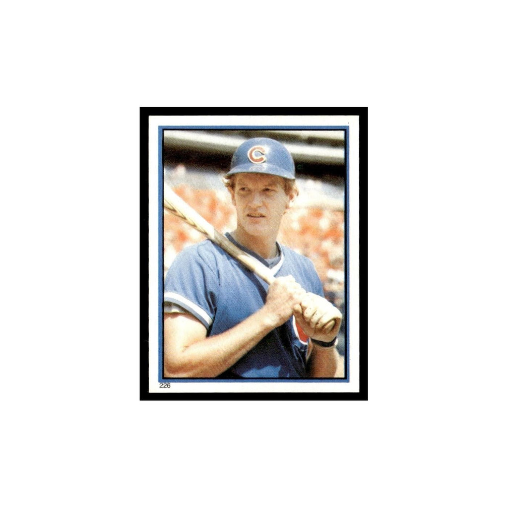 Jody Davis 1983 Topps Stickers #226 Chicago Cubs Baseball Card NM