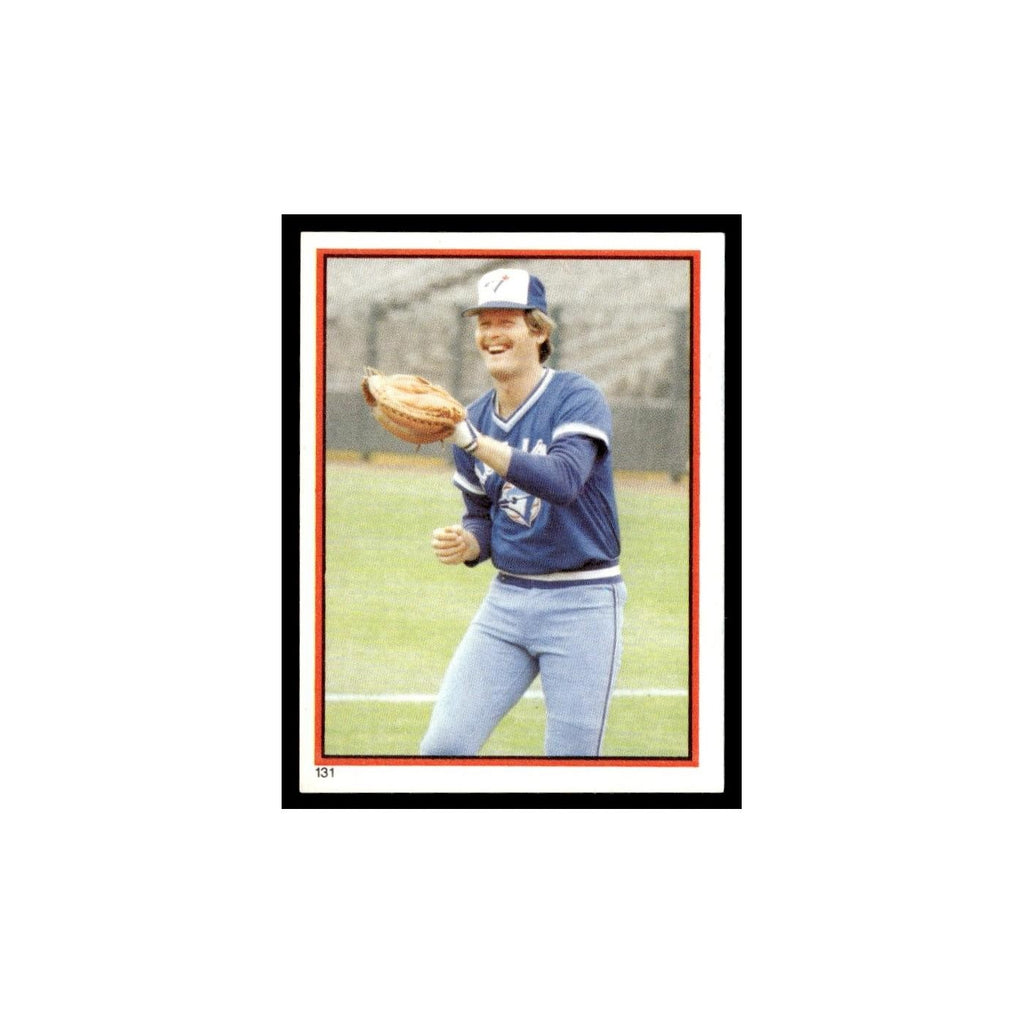 Ernie Whitt 1983 Topps Stickers #131 Toronto Blue Jays Baseball Card NM