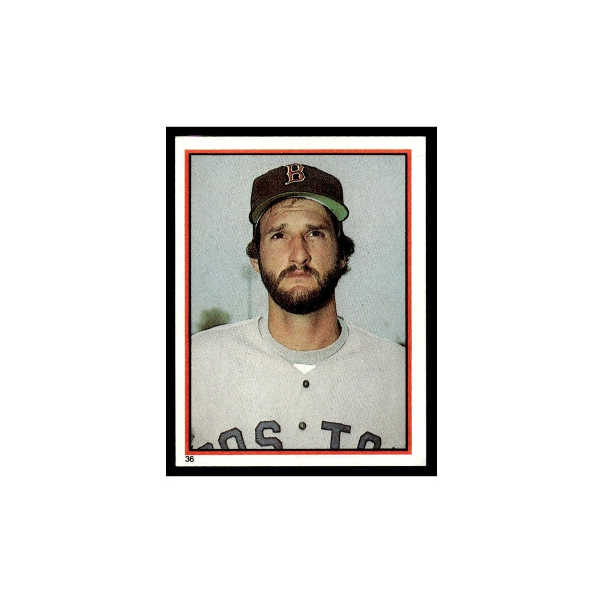 Mark Clear 1983 Topps Stickers #36 Boston Red Sox Baseball Card NM