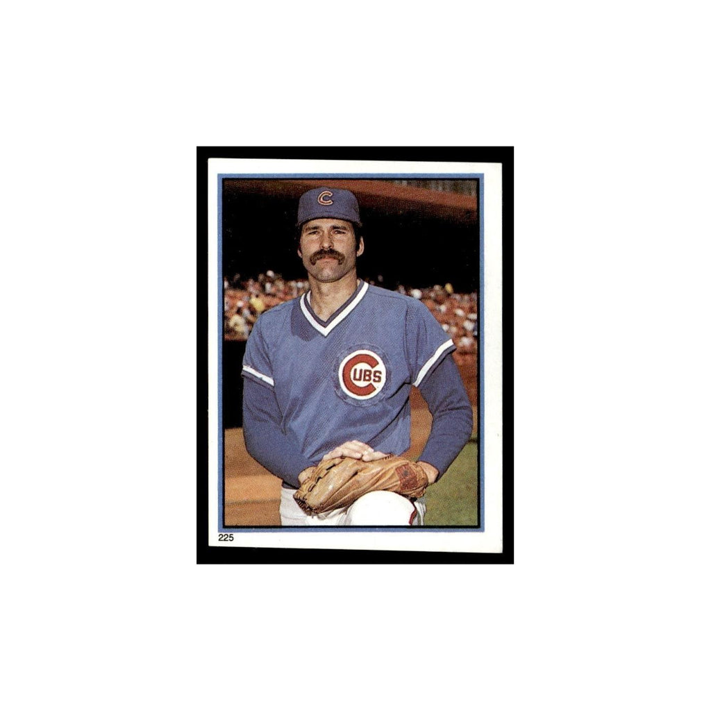 Dick Tidrow 1983 Topps Stickers #225 Chicago Cubs Baseball Card NM