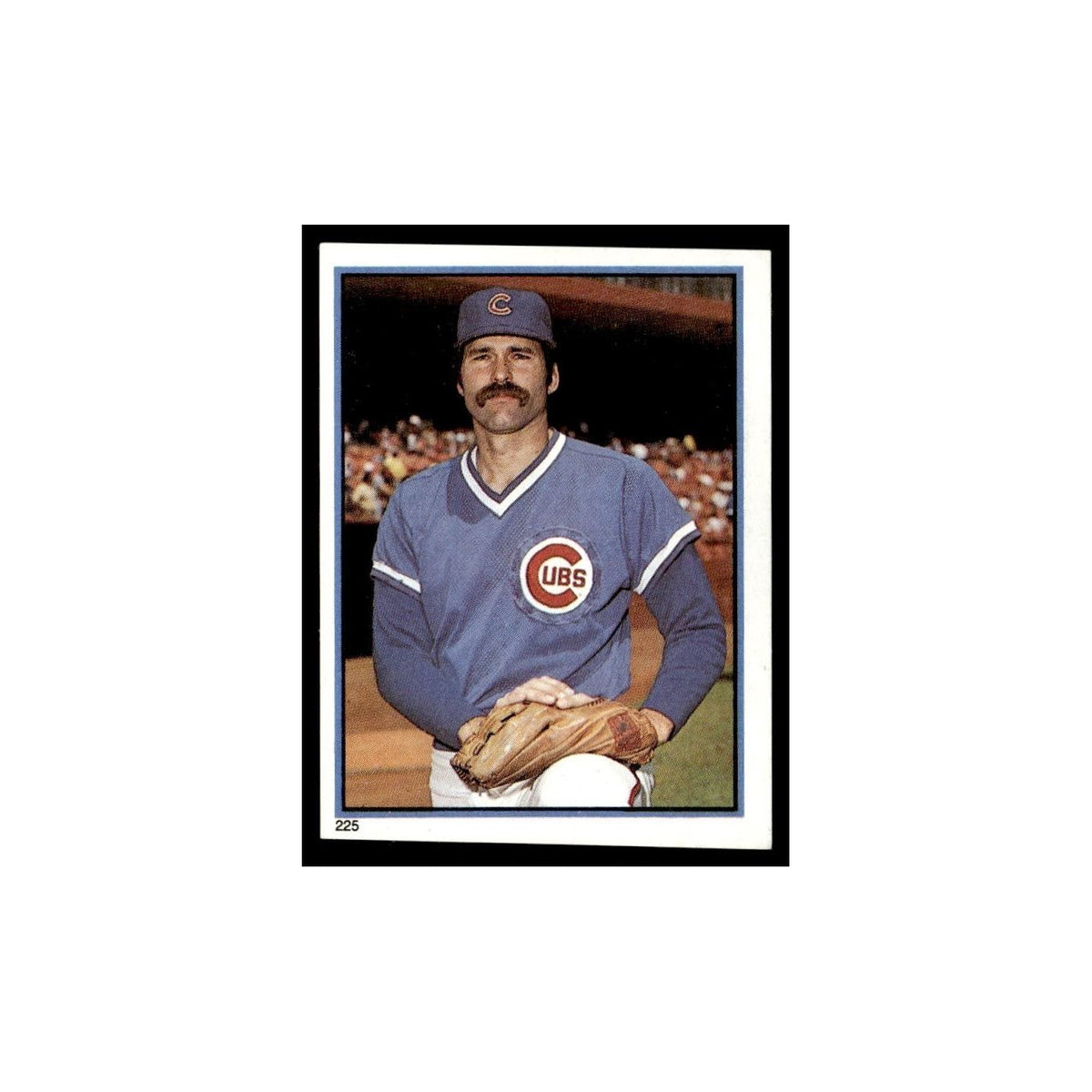 Dick Tidrow 1983 Topps Stickers #225 Chicago Cubs Baseball Card NM