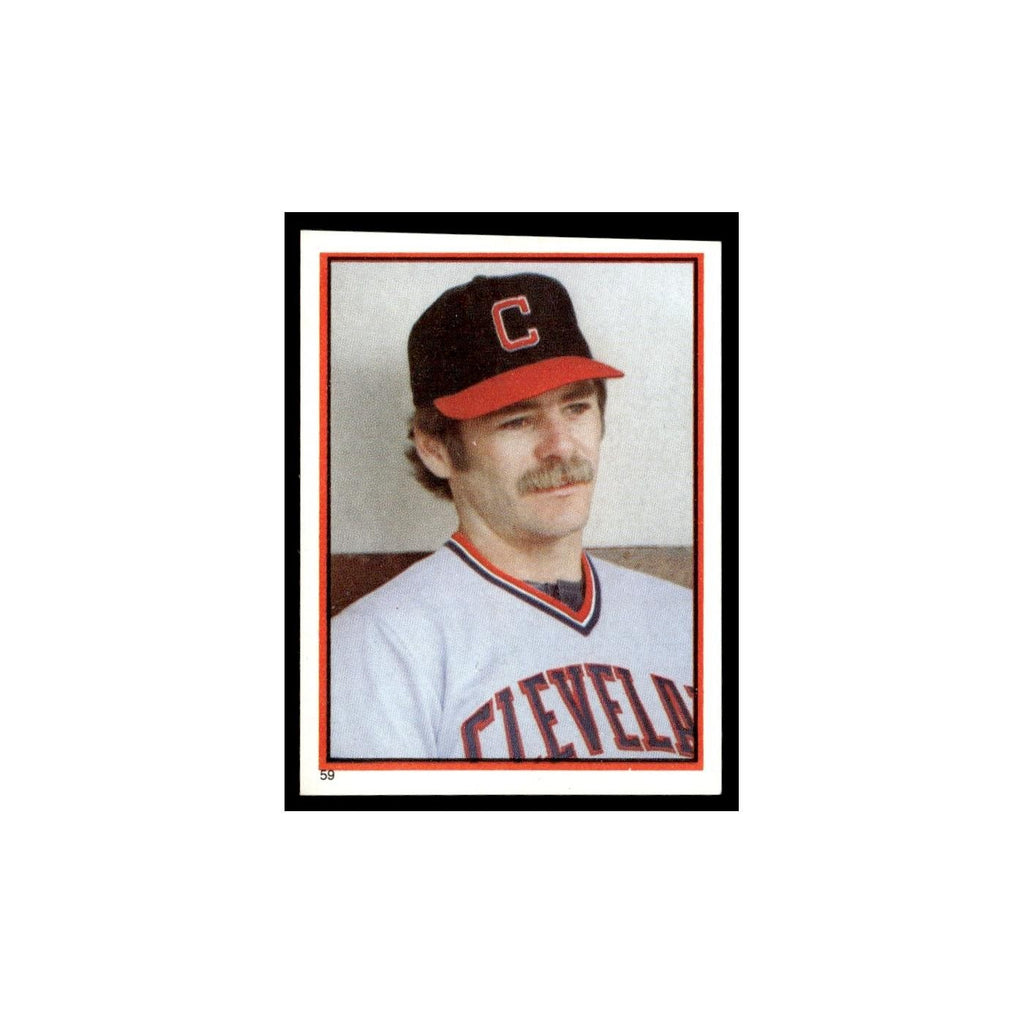 Dan Spillner 1983 Topps Stickers #59 Cleveland Indians Baseball Card NM