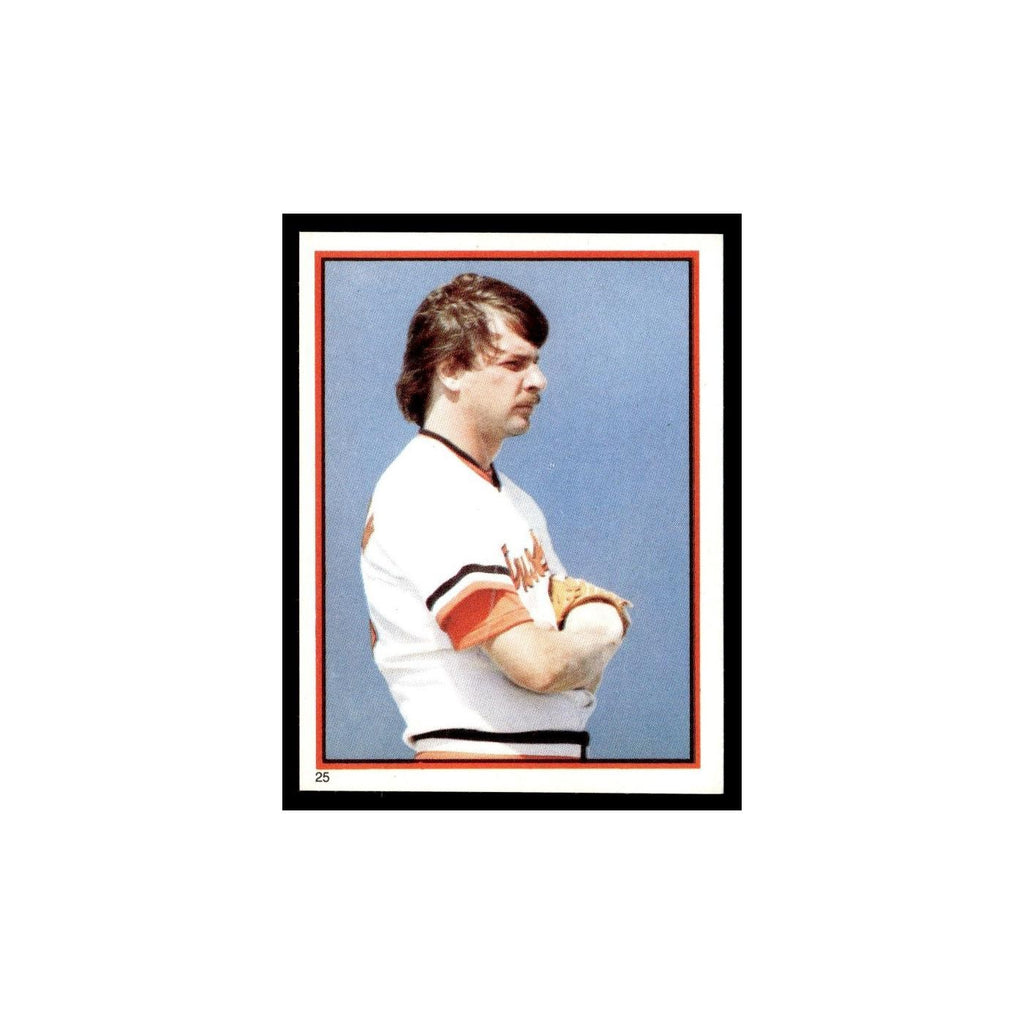 Mike Flanagan 1983 Topps Stickers #25 Baltimore Orioles Baseball Card NM