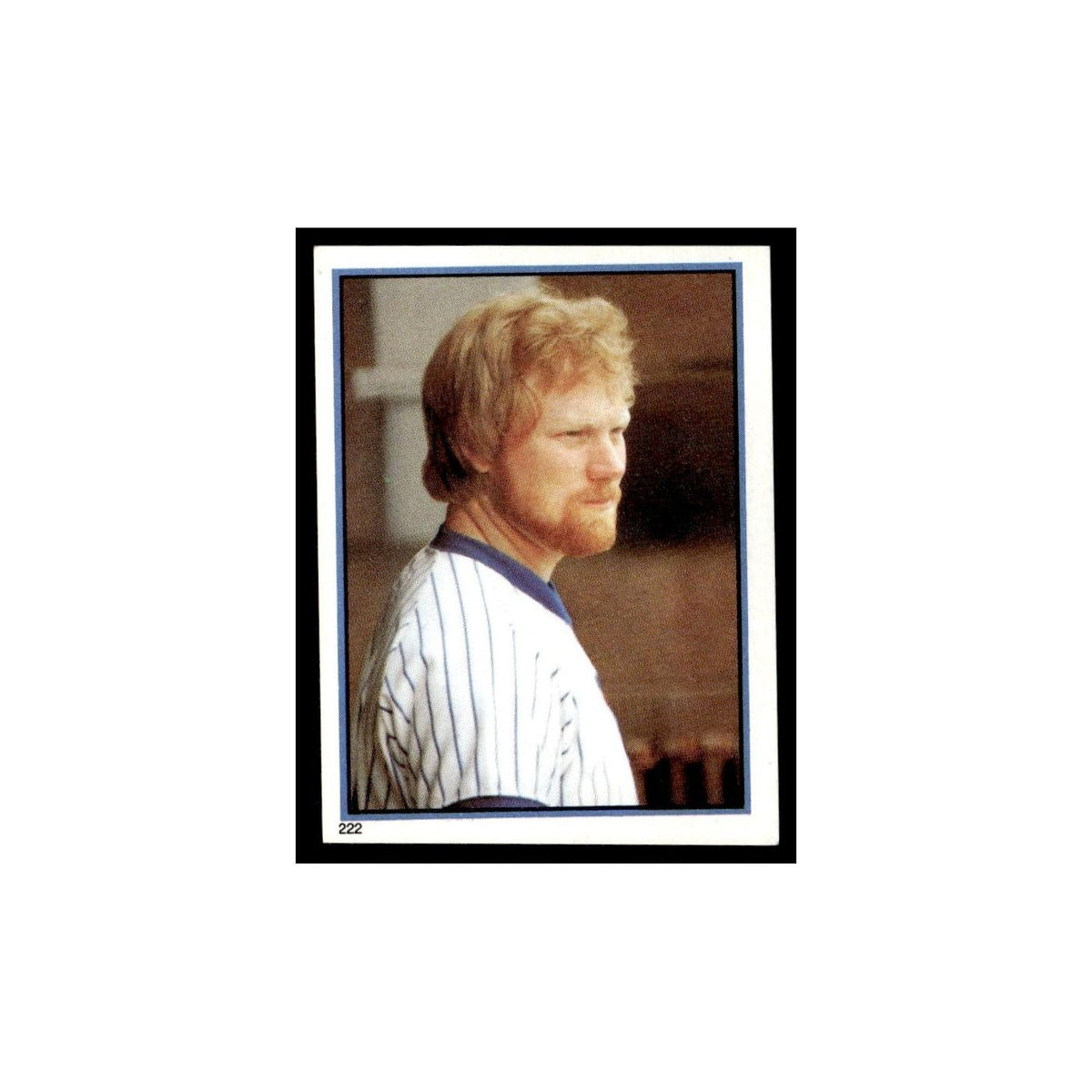 Keith Moreland 1983 Topps Stickers #222 Chicago Cubs Baseball Card NM
