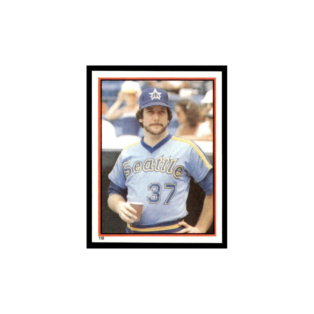 Bill Caudill 1983 Topps Stickers #118 Seattle Mariners Baseball Card NM