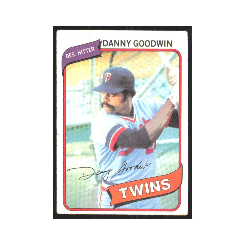 1980 Topps Danny Goodwin Twins #362