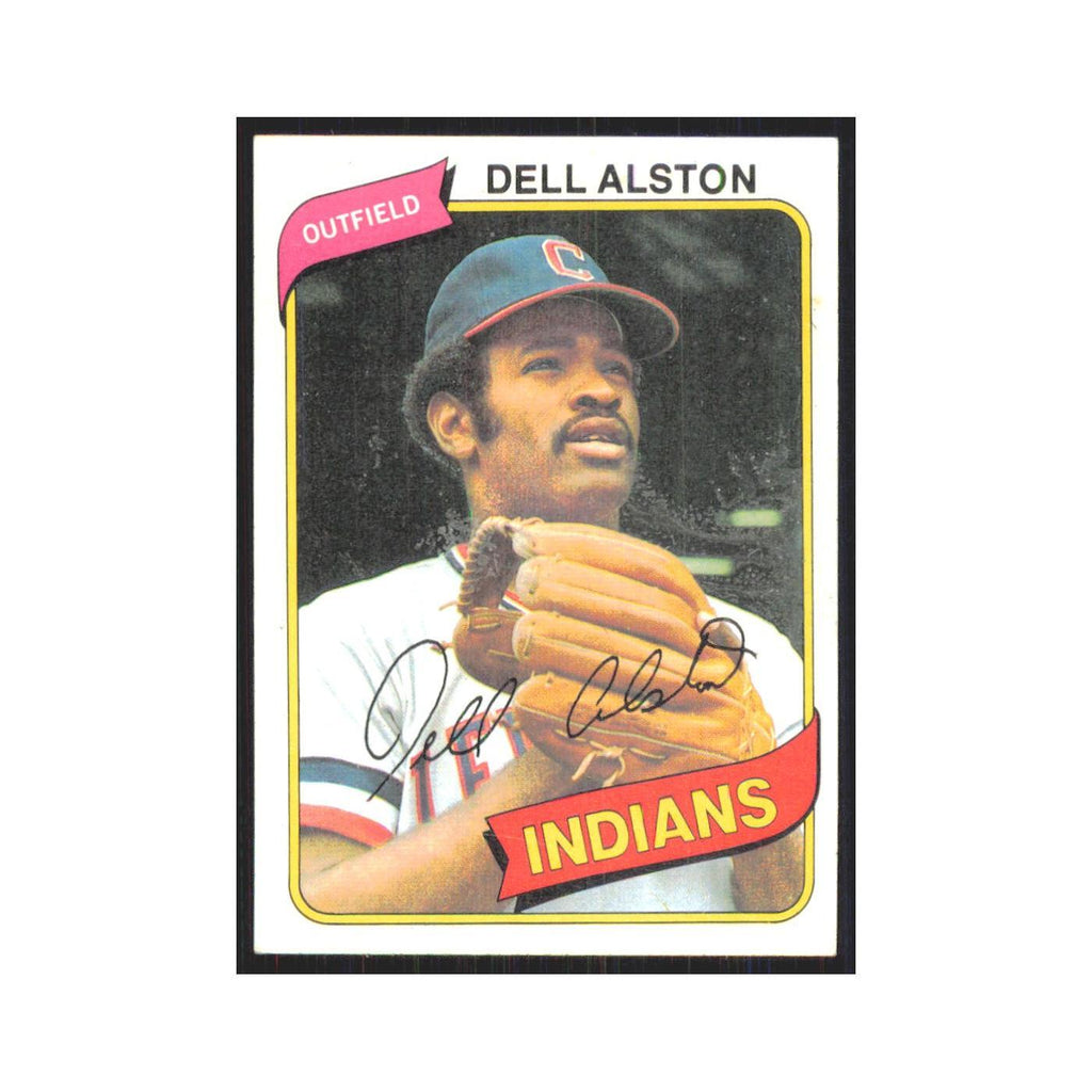 1980 Topps Dell Alson Indians #198