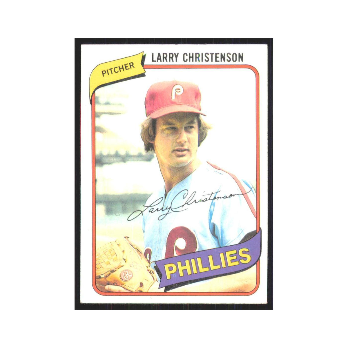 1980 Topps Larry Christenson Phillies #161
