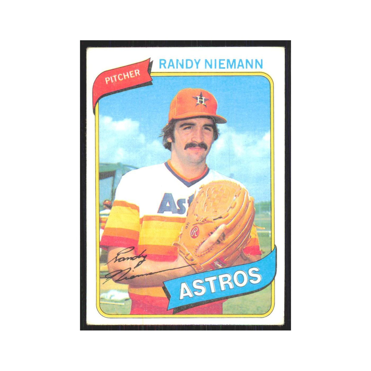 1980 Topps Randy Niemann Astros #469
