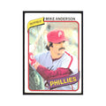 1980 Topps Mike Anderson Phillies #317