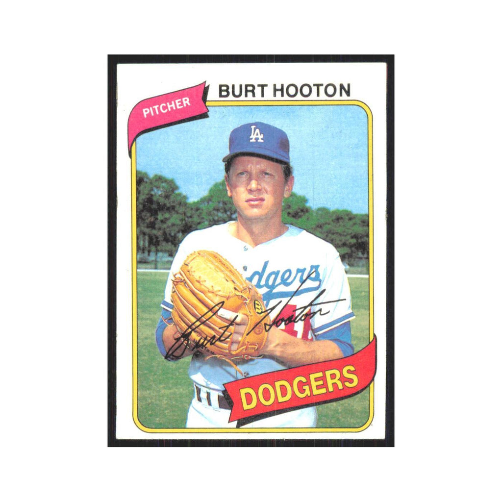 1980 Topps Burt Hooton Dodgers #170