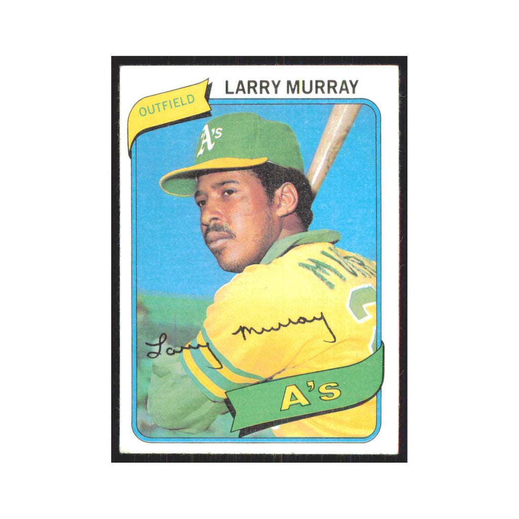 1980 Topps Larry Murray Athletics #284