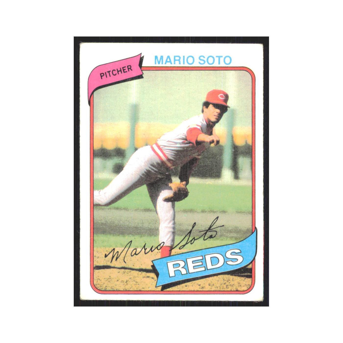 1980 Topps Mario Soto Reds #622
