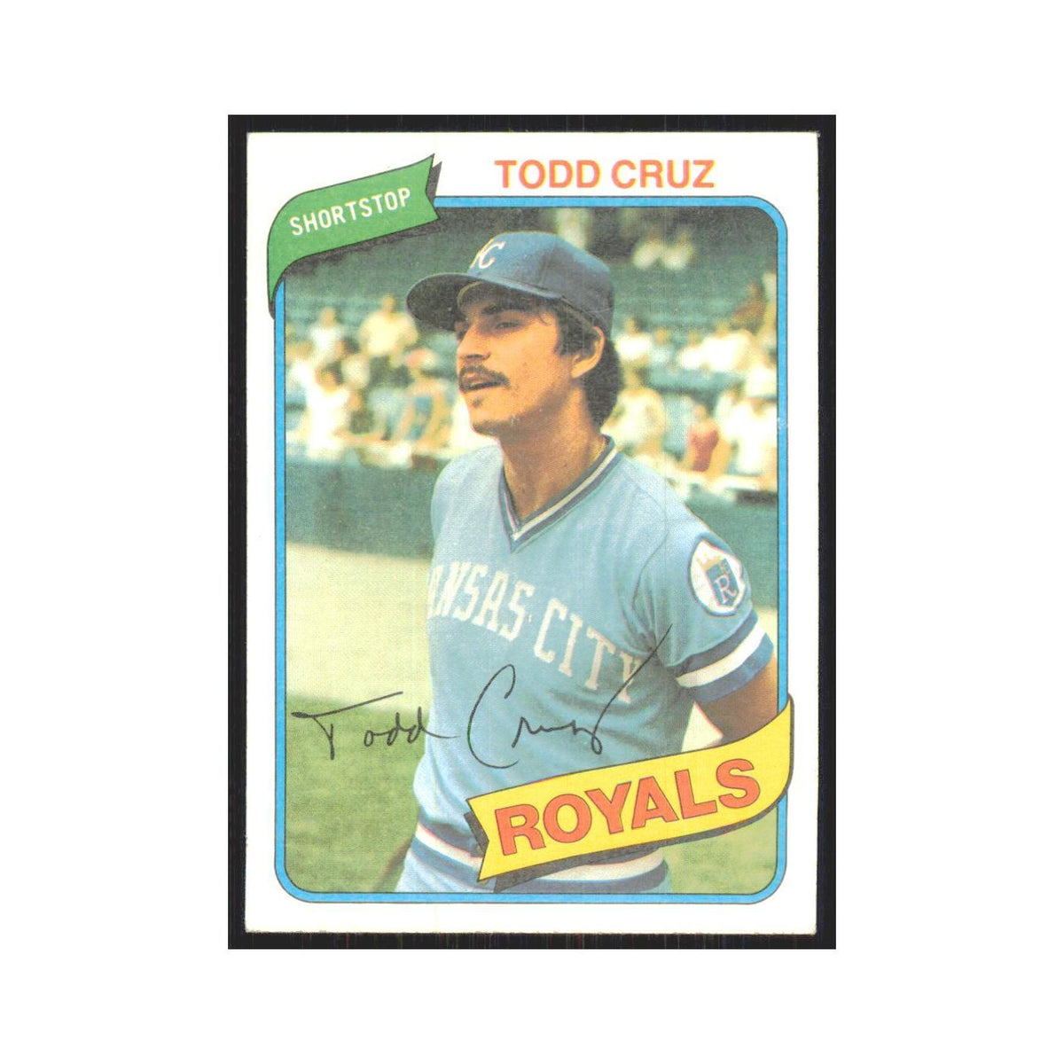 1980 Topps Todd Cruz Royals #492