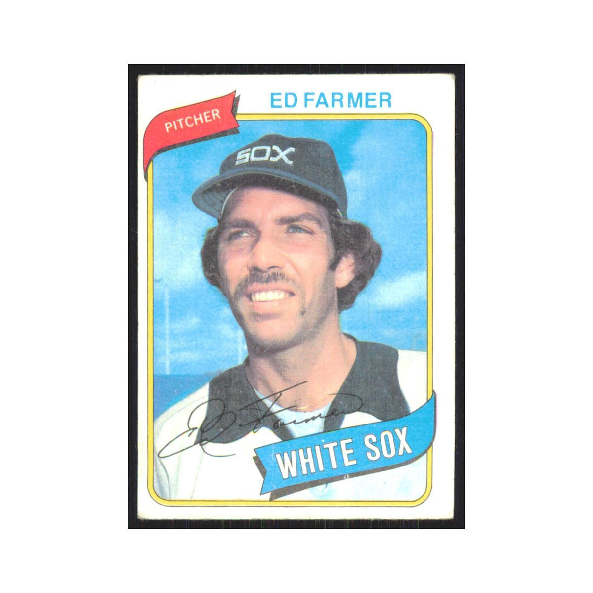 1980 Topps Ed Farmer White Sox #702