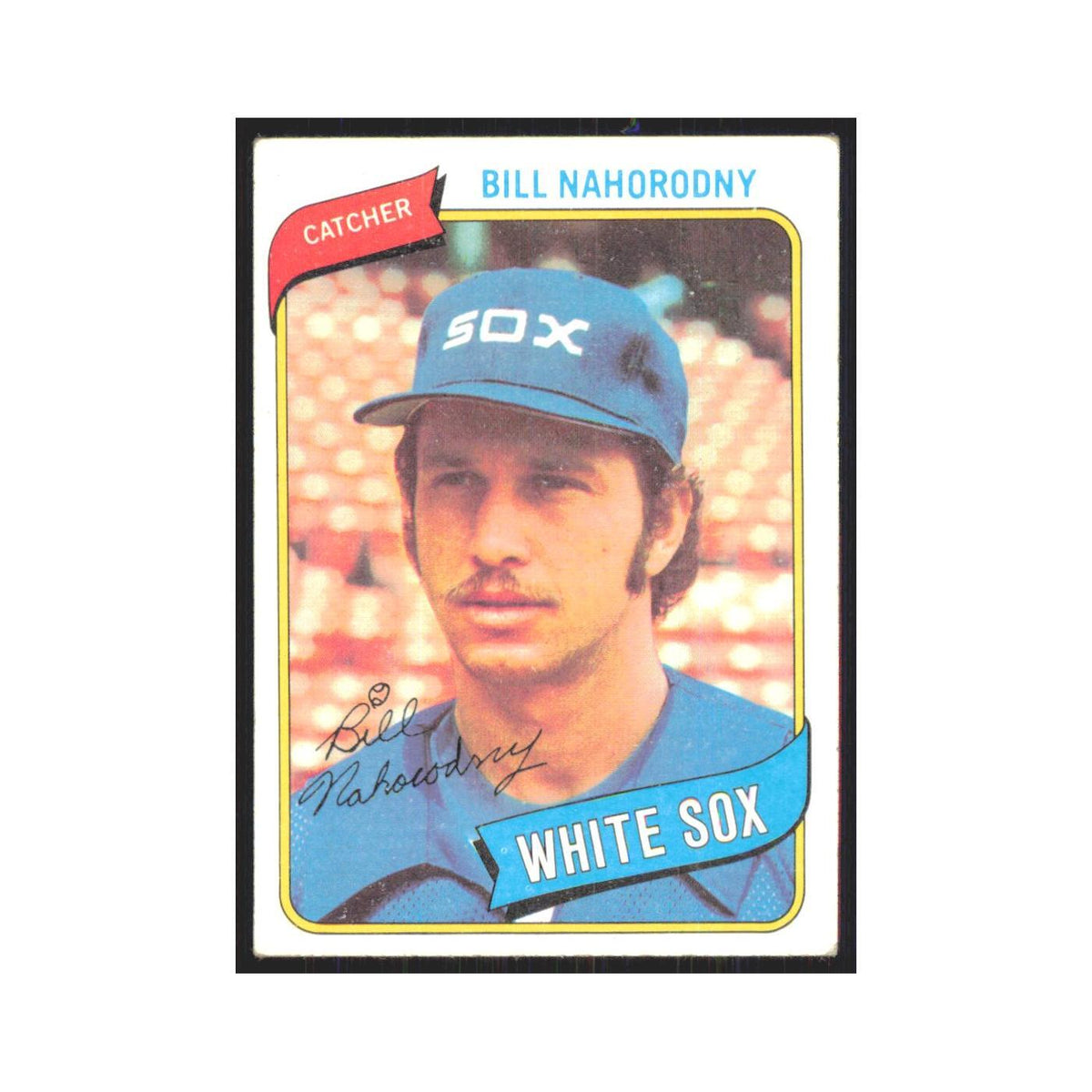 1980 Topps Bill Mahorodny White Sox #552