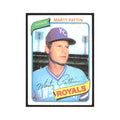 1980 Topps Marty Pattin Royals #26