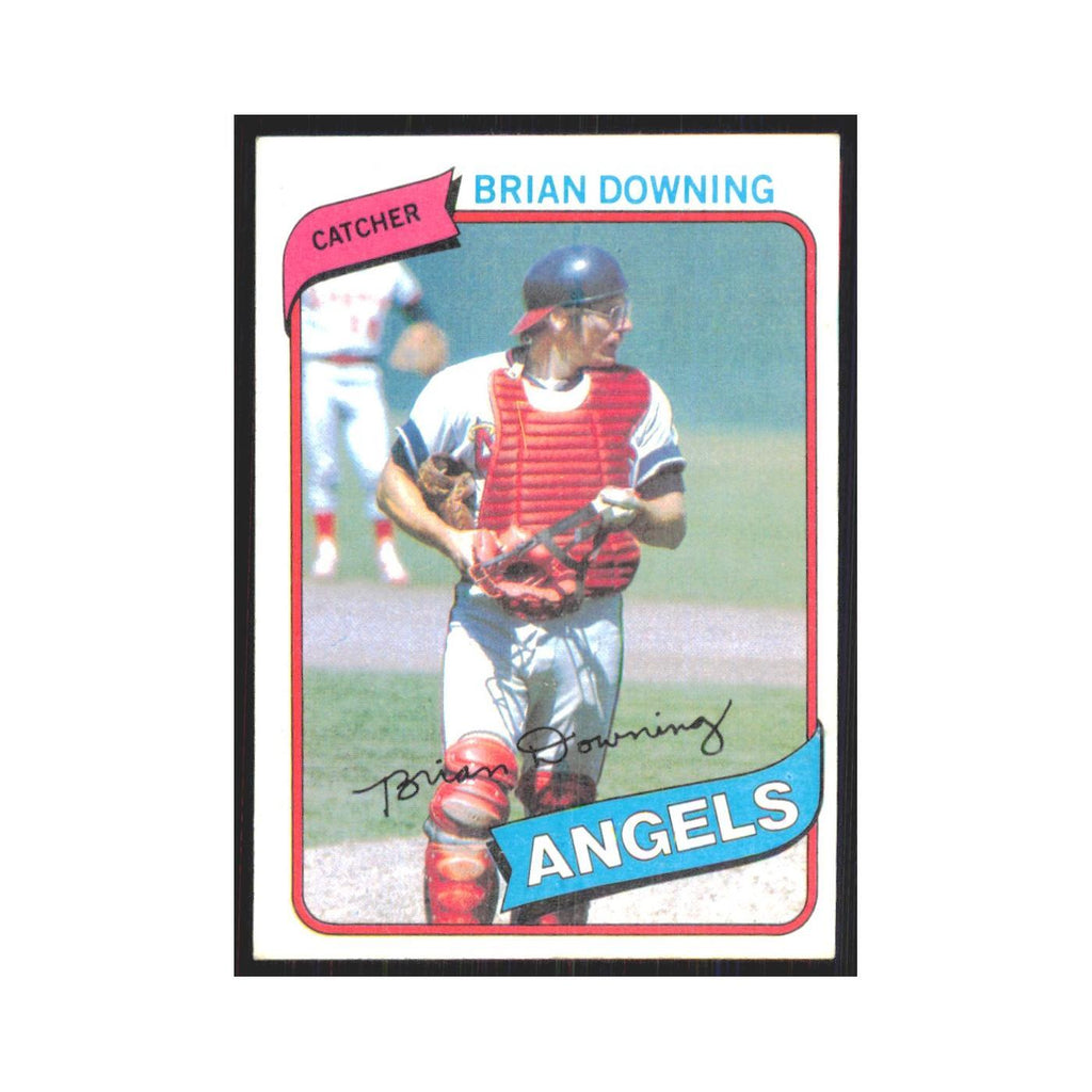 1980 Topps Brian Downing Angels #602