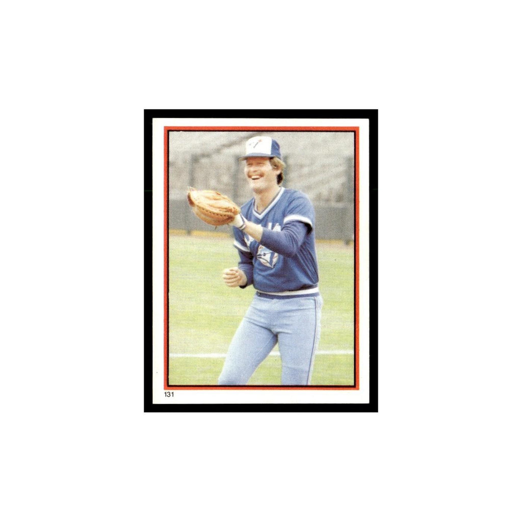 Ernie Whitt 1983 Topps Stickers #131 Toronto Blue Jays Baseball Card NM