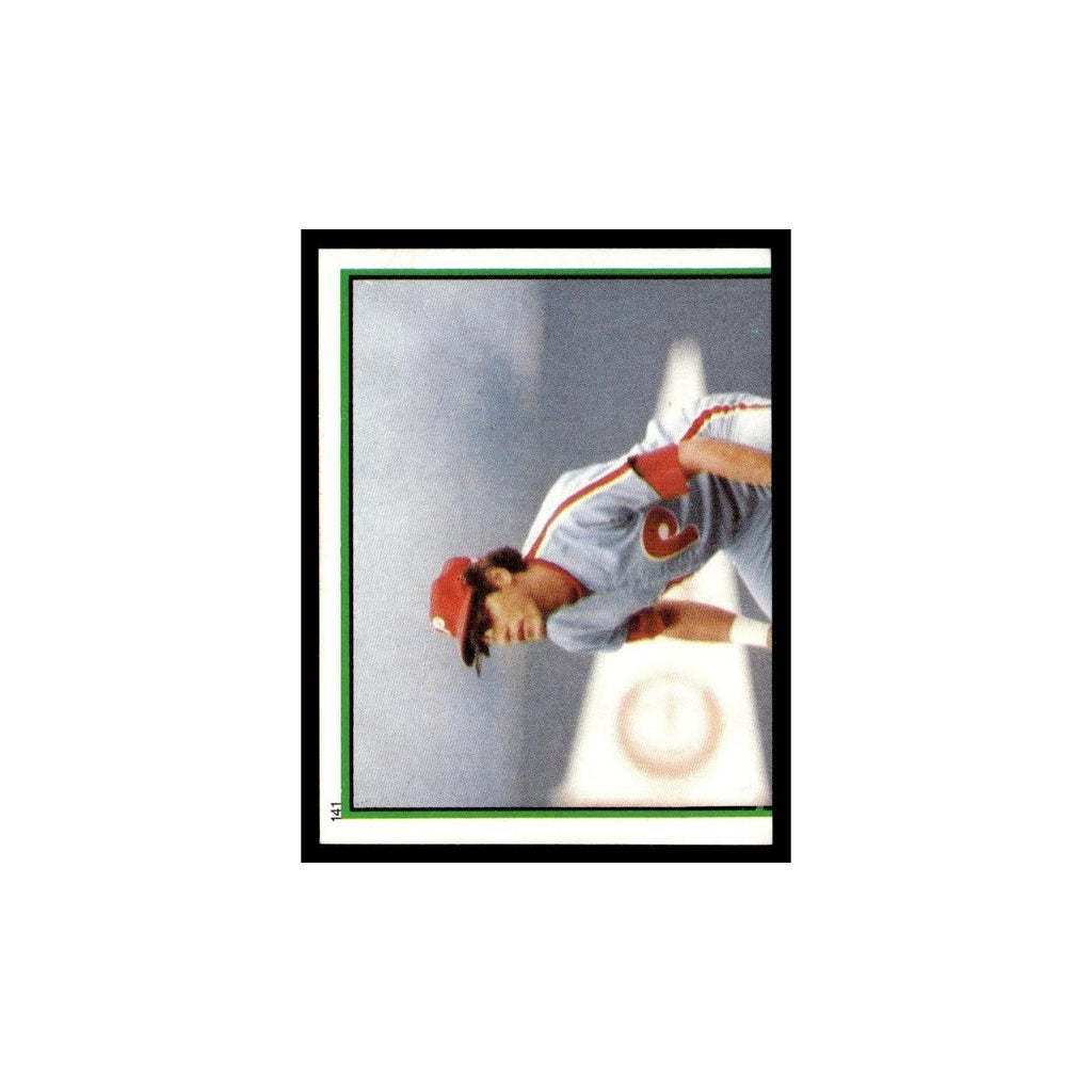 Manny Trillo 1983 Topps Stickers #141 Philadelphia Phillies Baseball Card NM