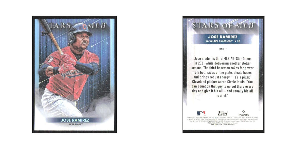 2022 Topps Jose Ramirez Guardians #SMLB-7