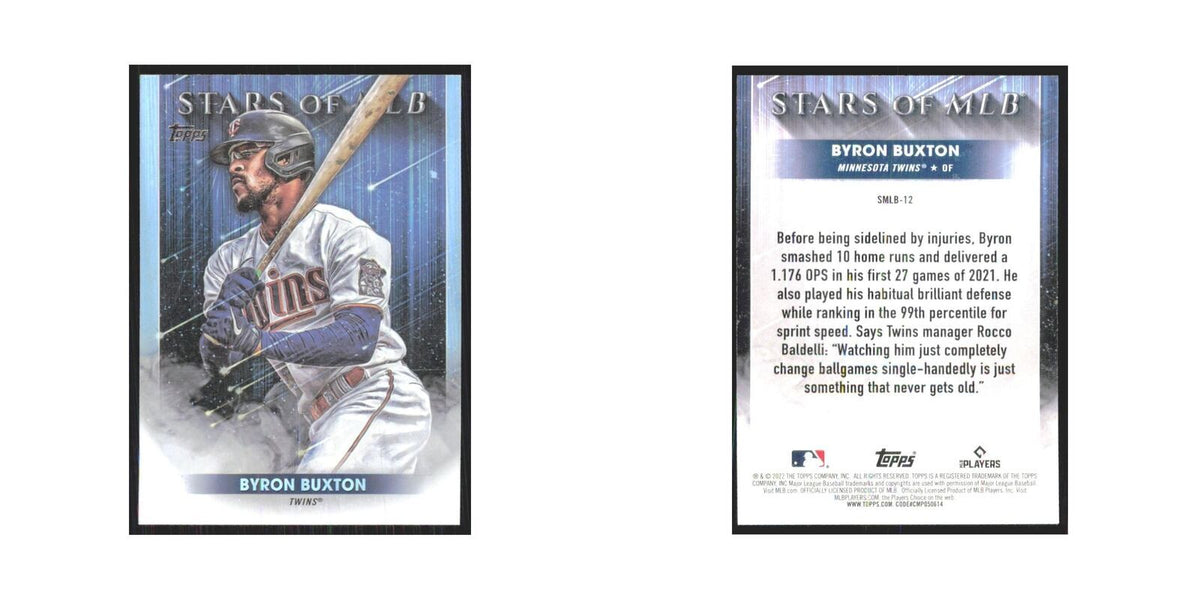 2022 Topps Byron Buxton Twins #SMLB-12
