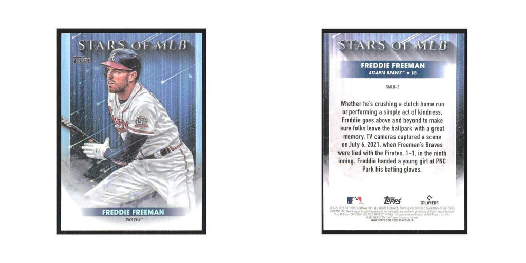 2022 Topps Freddie Freeman Braves #SMLB-3