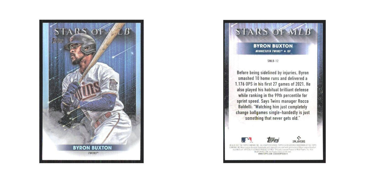 2022 Topps Byron Buxton Twins #SMLB-12