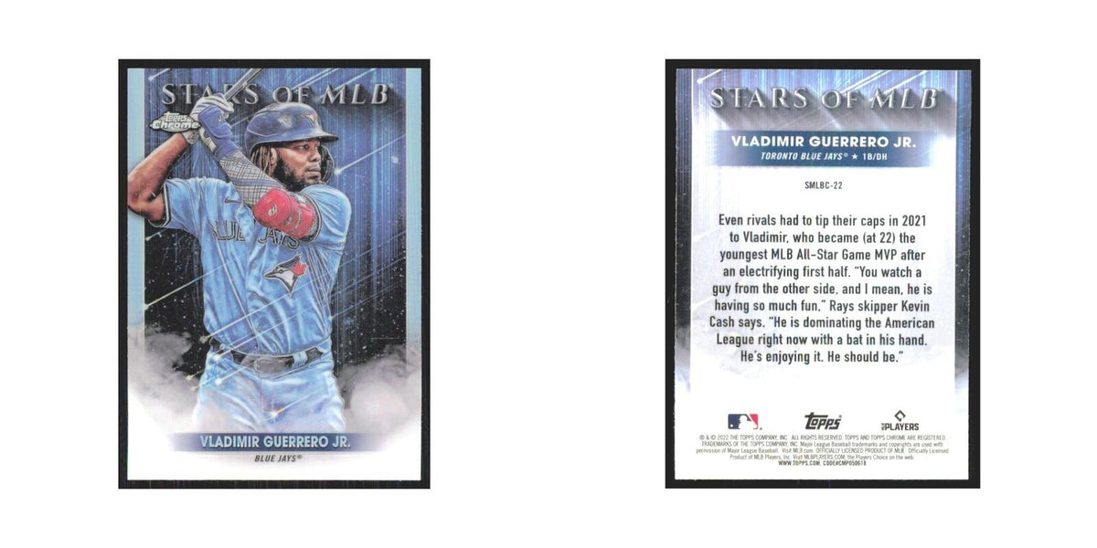 2022 Topps Vladimir Guerrero Jr. Blue Jays #SMLBC-22