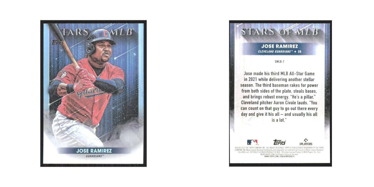 2022 Topps Jose Ramirez Guardians #SMLB-7