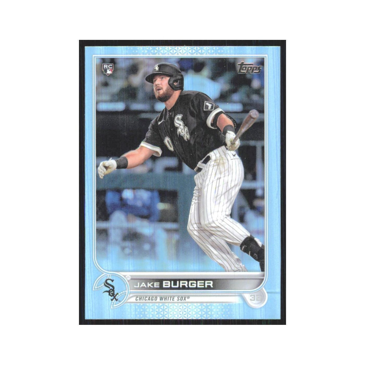 2022 Topps Jake Burger White Sox #186