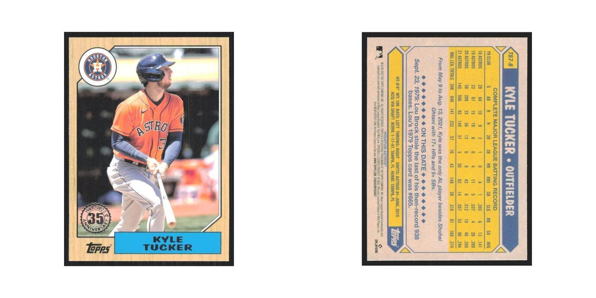 2022 Topps Kyle Tucker Astros #T87-8