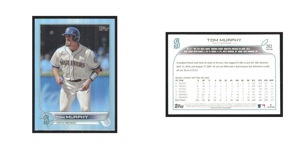 2022 Topps Tom Murphy Mariners #262