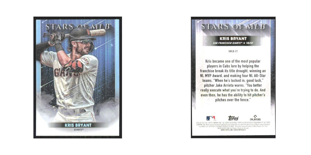 2022 Topps Kris Bryant Giants #SMLB-27