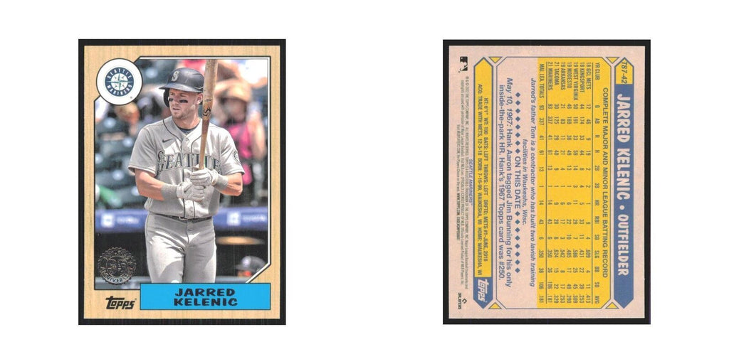 2022 Topps Jarred Kelenic Mariners #T87-42