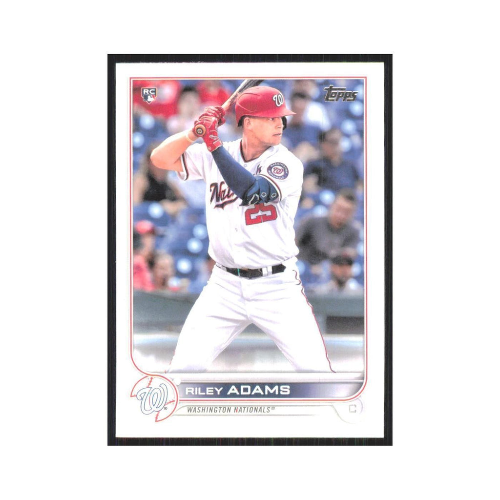 2022 Topps Riley Adams Nationals #158