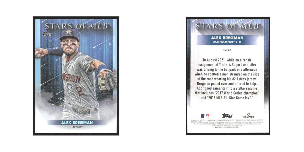 2022 Topps Alex Bregman Astros #SMLB-8