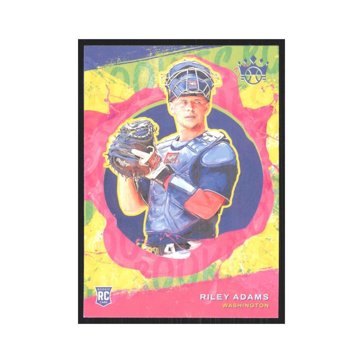 2022 Panini Diamond Kings Riley Adams RC Nationals #148
