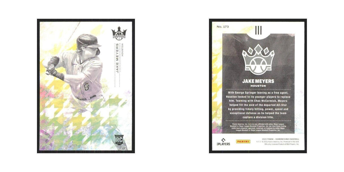 2022 Panini Diamond Kings Jake Meyers RC Astros #173