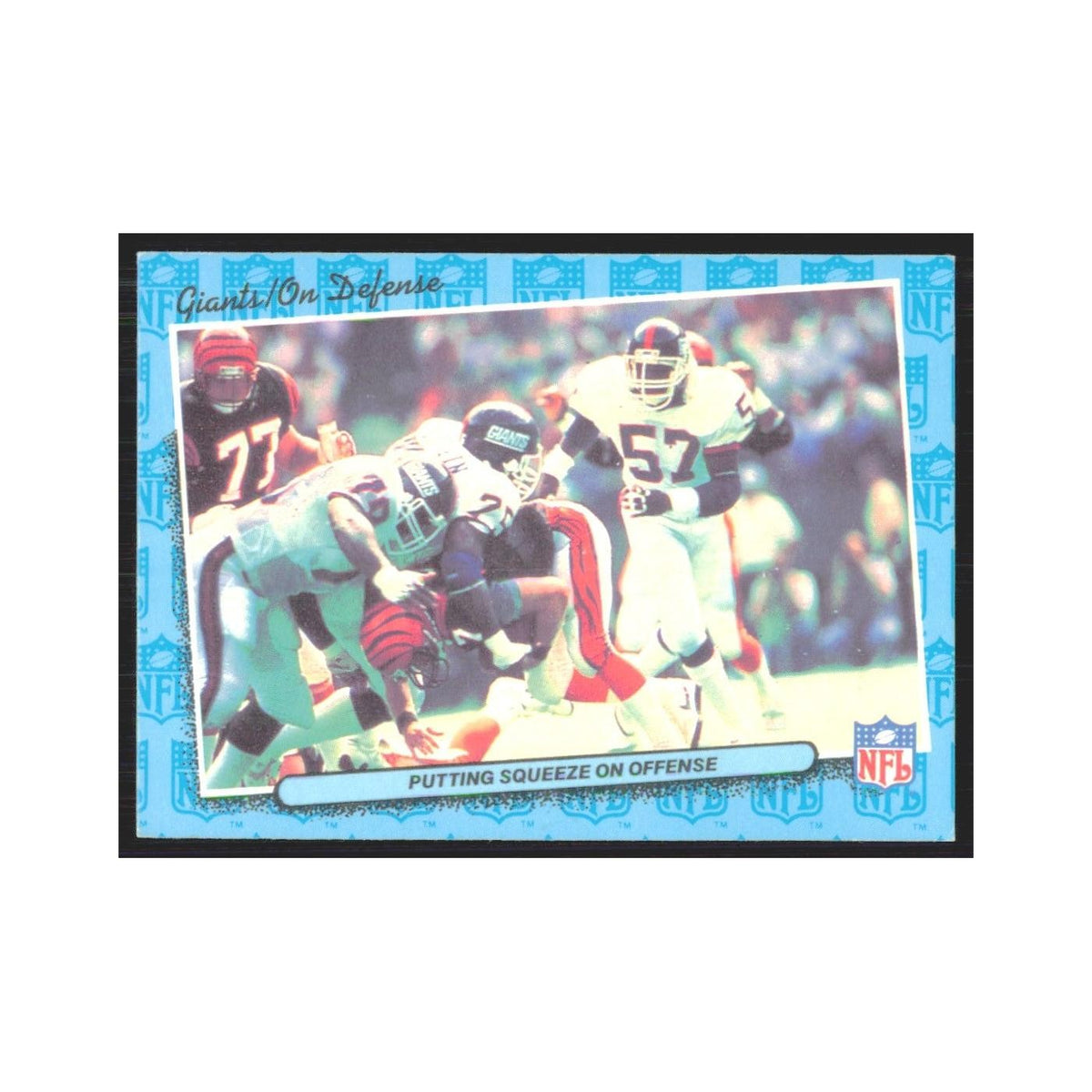 1986 Fleer Statistics Giants #56